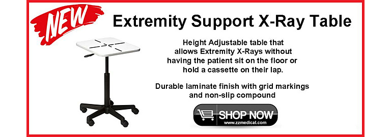 New Extremity Support X-Ray Table from Z&Z Medical
