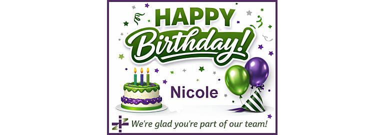 Happy Birthday Nicole