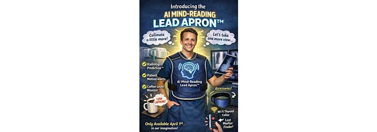 Introducing the Future of Radiology: The AI-Powered Mind-Reading Lead Apron™