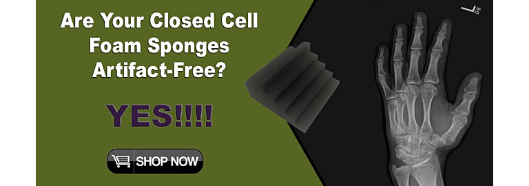 Closed Cell Sponges: Are they Artifact-Free? 