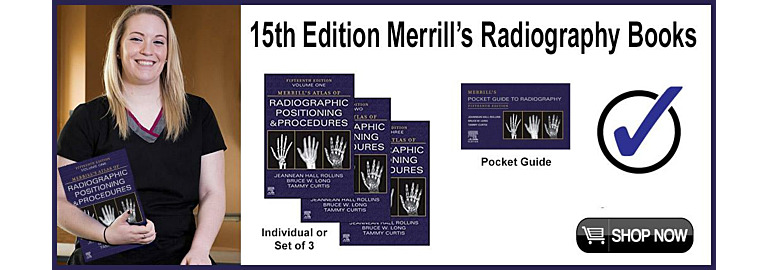 NEW Merrill’s Radiography Books