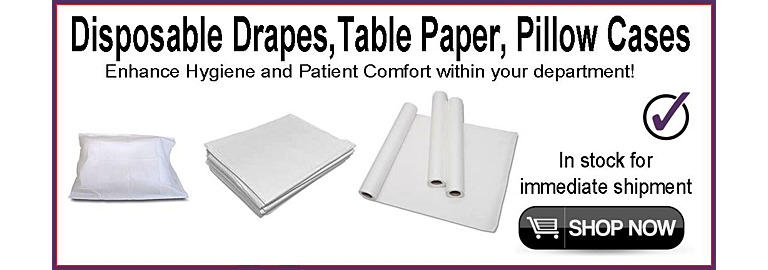 Enhancing Hygiene in Medical Imaging: Disposable Drapes, Table Paper, Sheets and Pillow Cases 