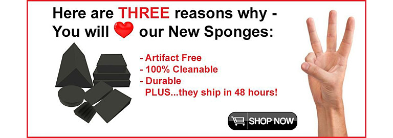 There are 3 Things You'll LOVE about our Closed Cell Sponges!