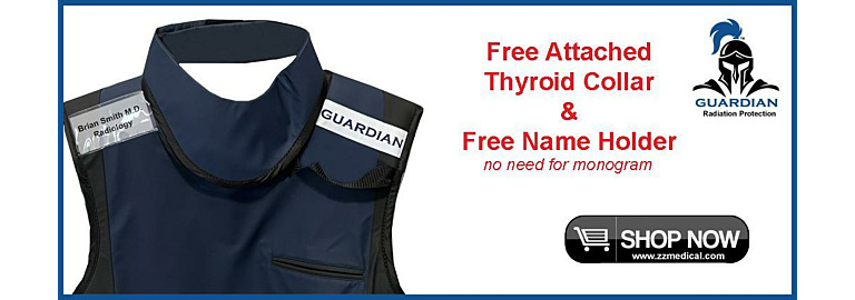Get a Free Thyroid Collar with Every Guardian Apron and Quick Shipping!