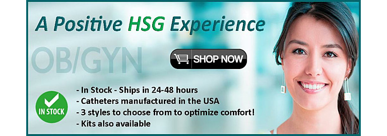 HSG Catheters and Kits are In Stock!