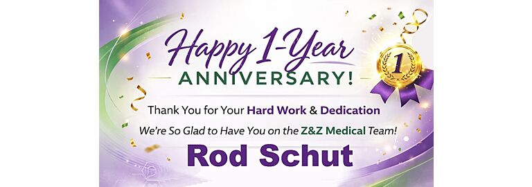 Happy 1-year anniversary Rod