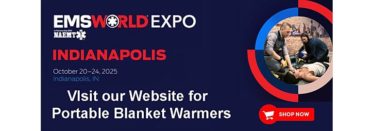 Supporting EMS Professionals: Comfort on the Go: EMS Portable Blanket Warmers 10% Off this month