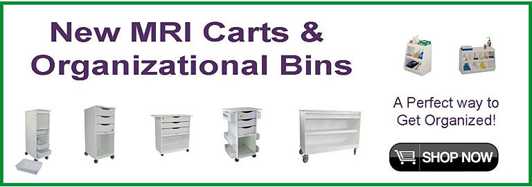 NEW MRI Carts and Organizational Bins from Z&Z Medical