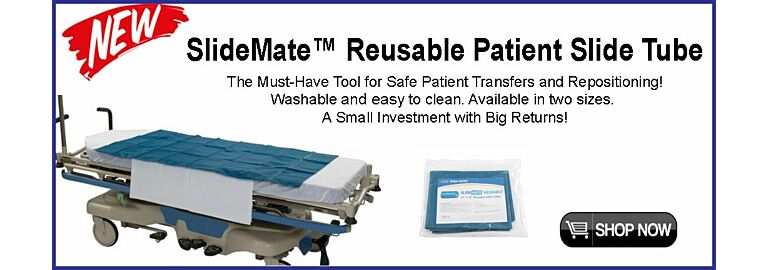 Simplify Patient Transfers with Slide Mates Reusable Patient Slide Tubes