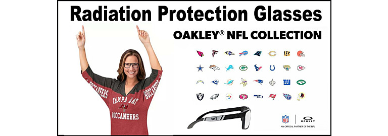 Attention Football Fans:  An Exclusive NFL Collection of Radiation Protection Glasses!
