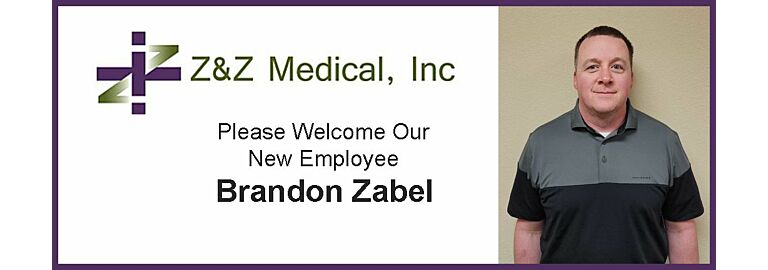 Welcome our New Employee Brandon Zabel