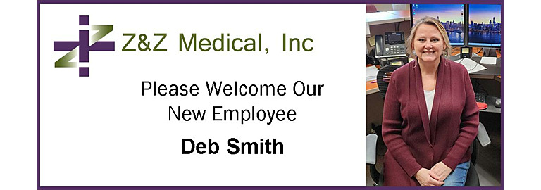 Welcome our New Employee Deb Smith