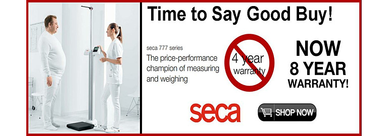 Secca Scales Offer New 8 year warranty