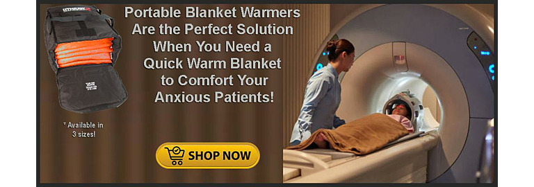 Warm Blankets Ease Anxiety for Patients and Technologists
