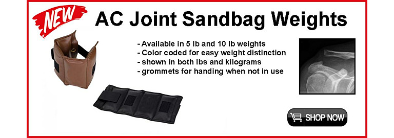 NEW AC Joint Sandbag Weights