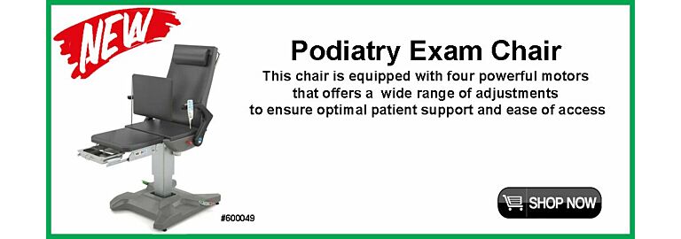 Step Up Your Care with Our New Podiatry Exam Chair