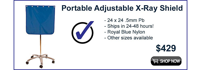 Portable Adjustable X-Ray Shield – Ships in 2 Days!