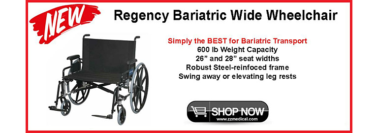 Introducing the Regency Bariatric XL 2002 Wheelchair 