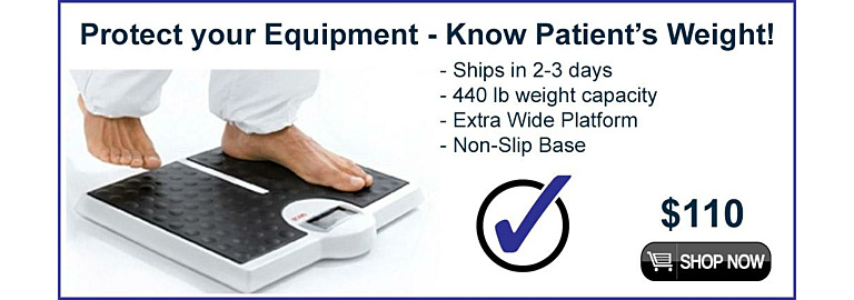 Know Your Patient’s Weight to Protect your Tables