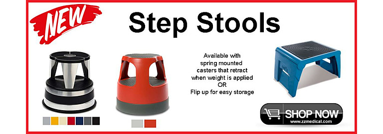 New Step Stools from Z&Z Medical