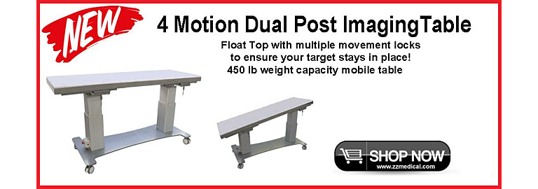 Innovative Mobility and Stability: Introducing the 4-Motion Dual Post Mobile Imaging Table