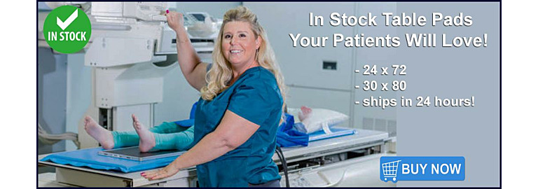 Elevate Radiology Comfort: Z&Z Medical's Radiology Table Pads in Stock for Immediate Shipment