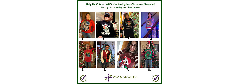 Help Vote for the Ugliest Christmas Sweater