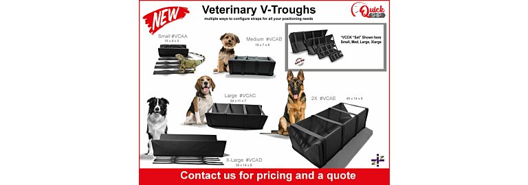 New Must Have Veterinary Immobilizer Troughs