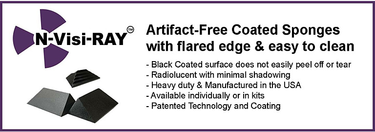 New N-Visi-RAY Artifact Free Coated Sponges from Z&Z Medical