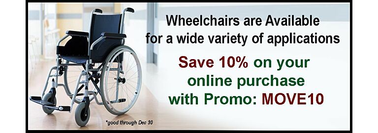 Move Into Savings — 10% Off All Wheelchairs!