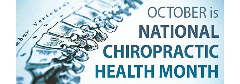 October is National Chiropractic Health Month — Support for You and Your Patients