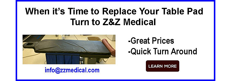 Z&Z Medical Offers a Wide Range of Custom Table Pads for OEM Imaging Tables