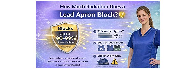 How Much Radiation Does a Lead Apron Block? | Protection Levels Explained