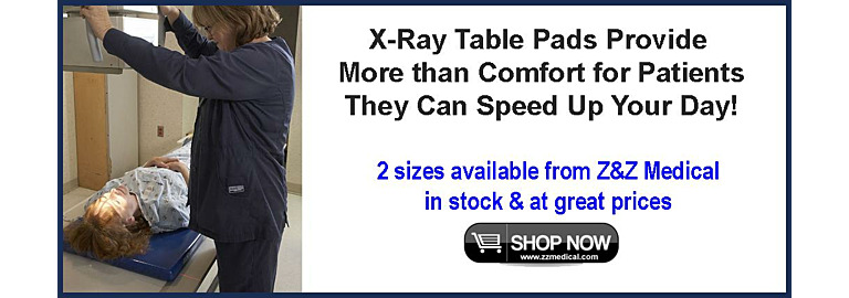 X-ray Table Pads can Speed Up Your Day