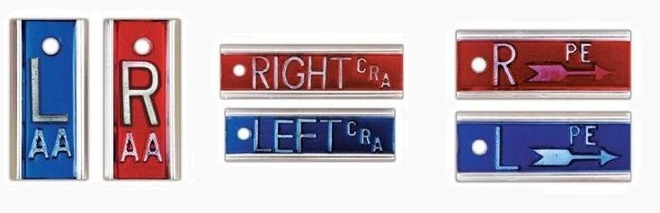 Aluminum X-Ray Markers