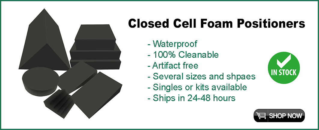 Closed Cell Positioning Sponges