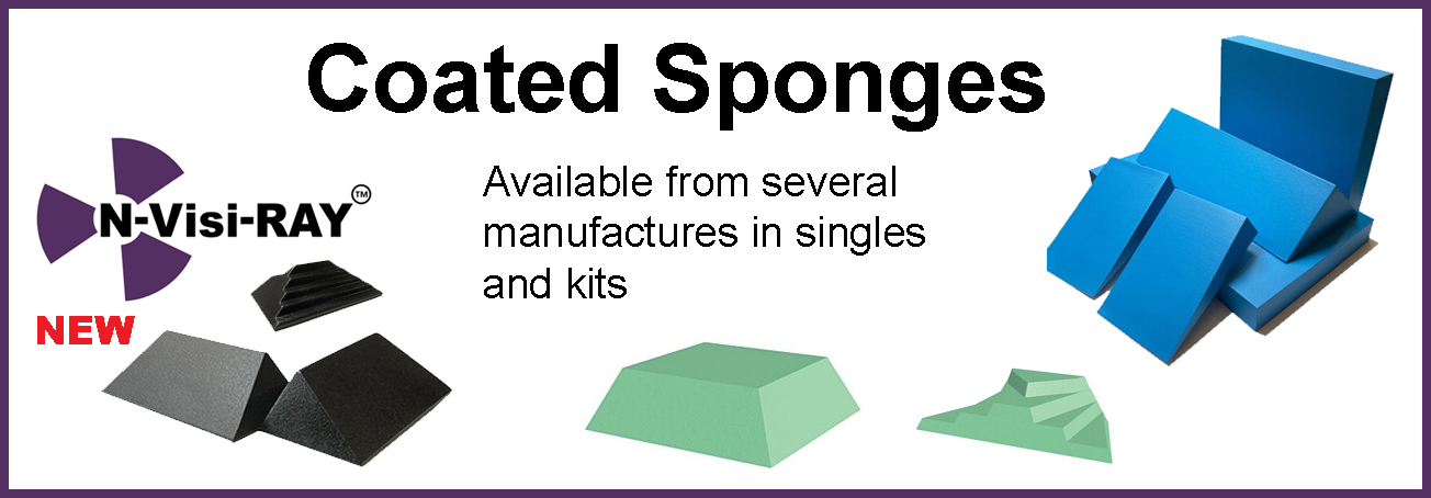 Coated X-Ray Positioning Sponges