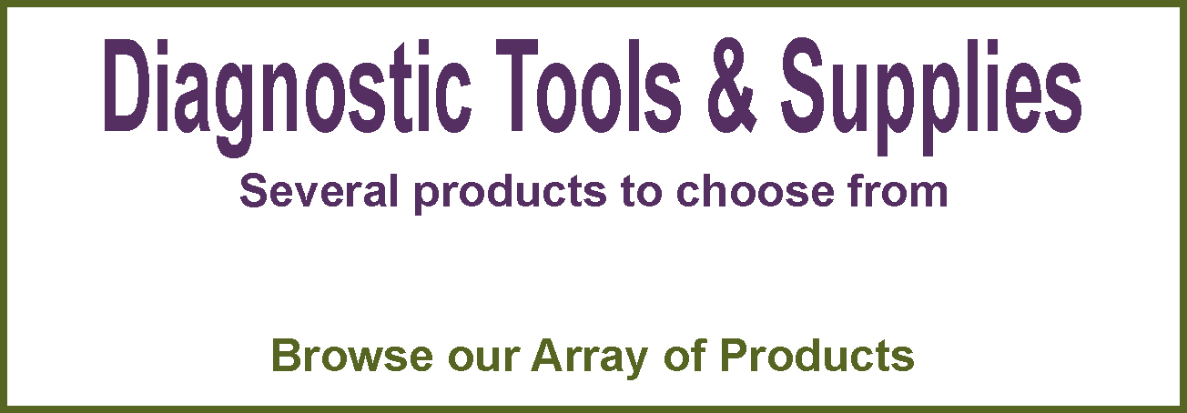 Diagnostic tools & supplies Diagnostic tools & supplies