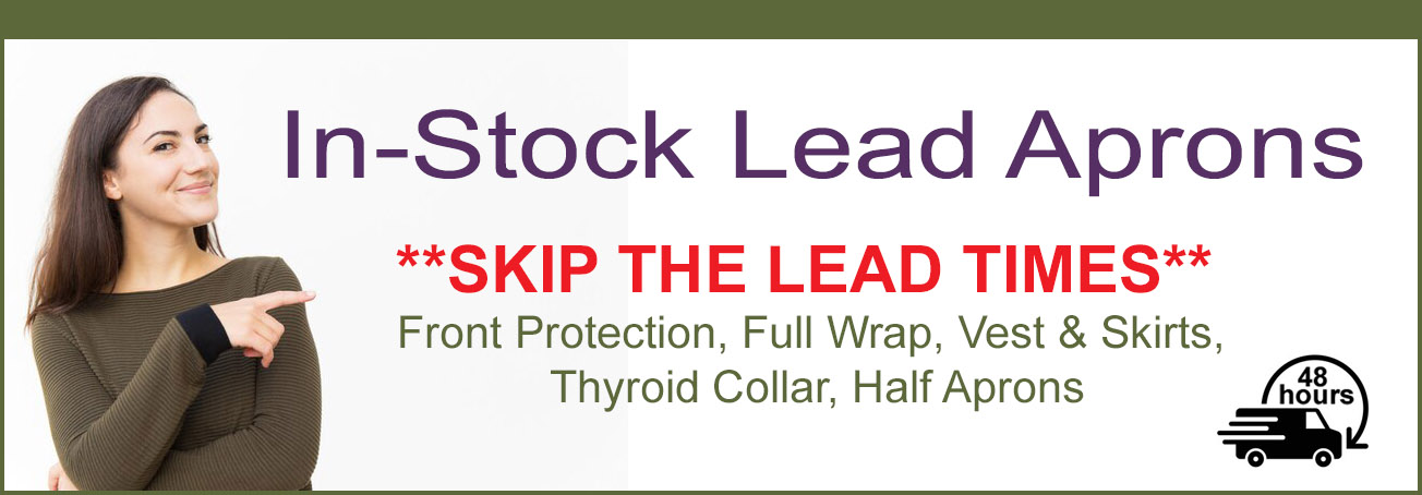 In-Stock Lead Aprons