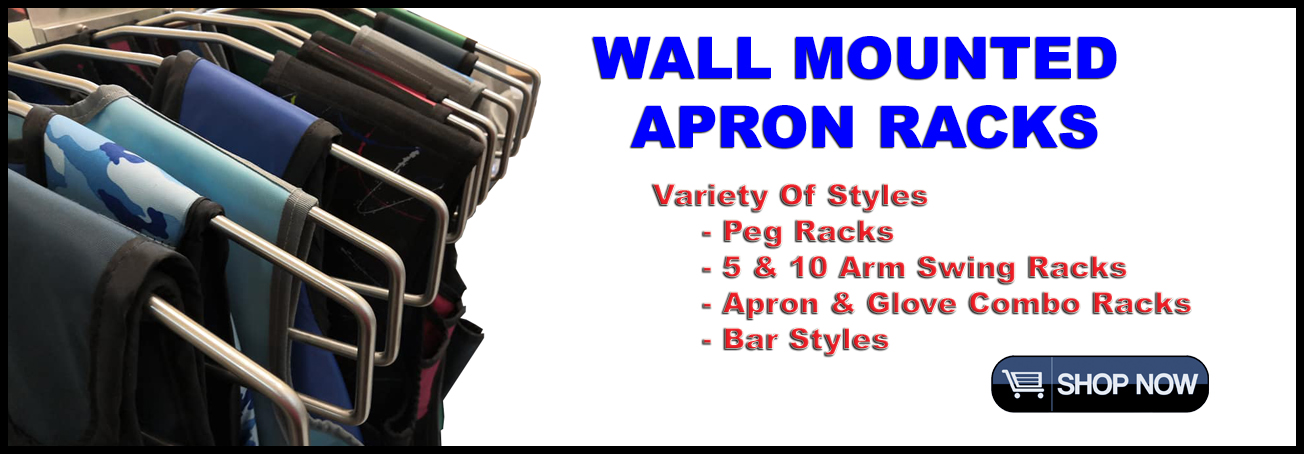 Phillips Safety Wall Mounted Lead Apron Peg Rack