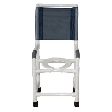 PVC Shower Chair with Highback (18