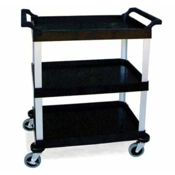 300 lb Capacity Plastic Utility Cart