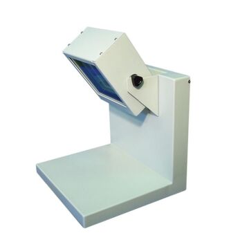 511 Adjustable Viewing L Block Table Top Shield