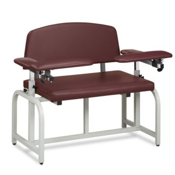 Bariatric Blood Drawing Phlebotomy Chair with Padded Arms