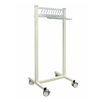 Mobile Apron Valet with 10 Hangers