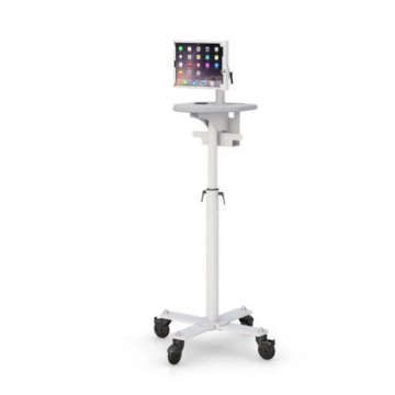 Telemedicine Tablet Holder Floor Stand Cart