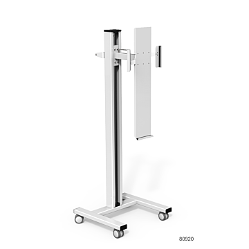 Tall DR/CR Stand | DR/CR Moble Cassette Holder- Tall Fixed Arm Length (for spinal applications)