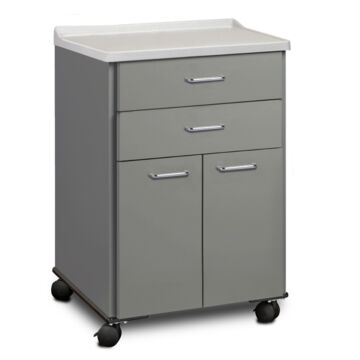 Mobile Imaging Accessory Cabinet with 2 Doors & 2 Drawers