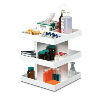 Rotating Triple Shelf Organizer