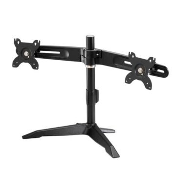 Dual Monitor Mount With Desk Stand
